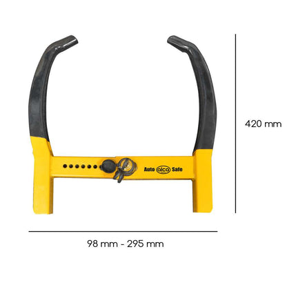 [alca®] AutoSafe Power Block XL 盗難防止 タイヤロック ホイールロック