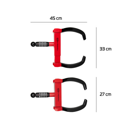 [HEYNER®] Tire Block PRO Premium ダイヤル式 タイヤロック